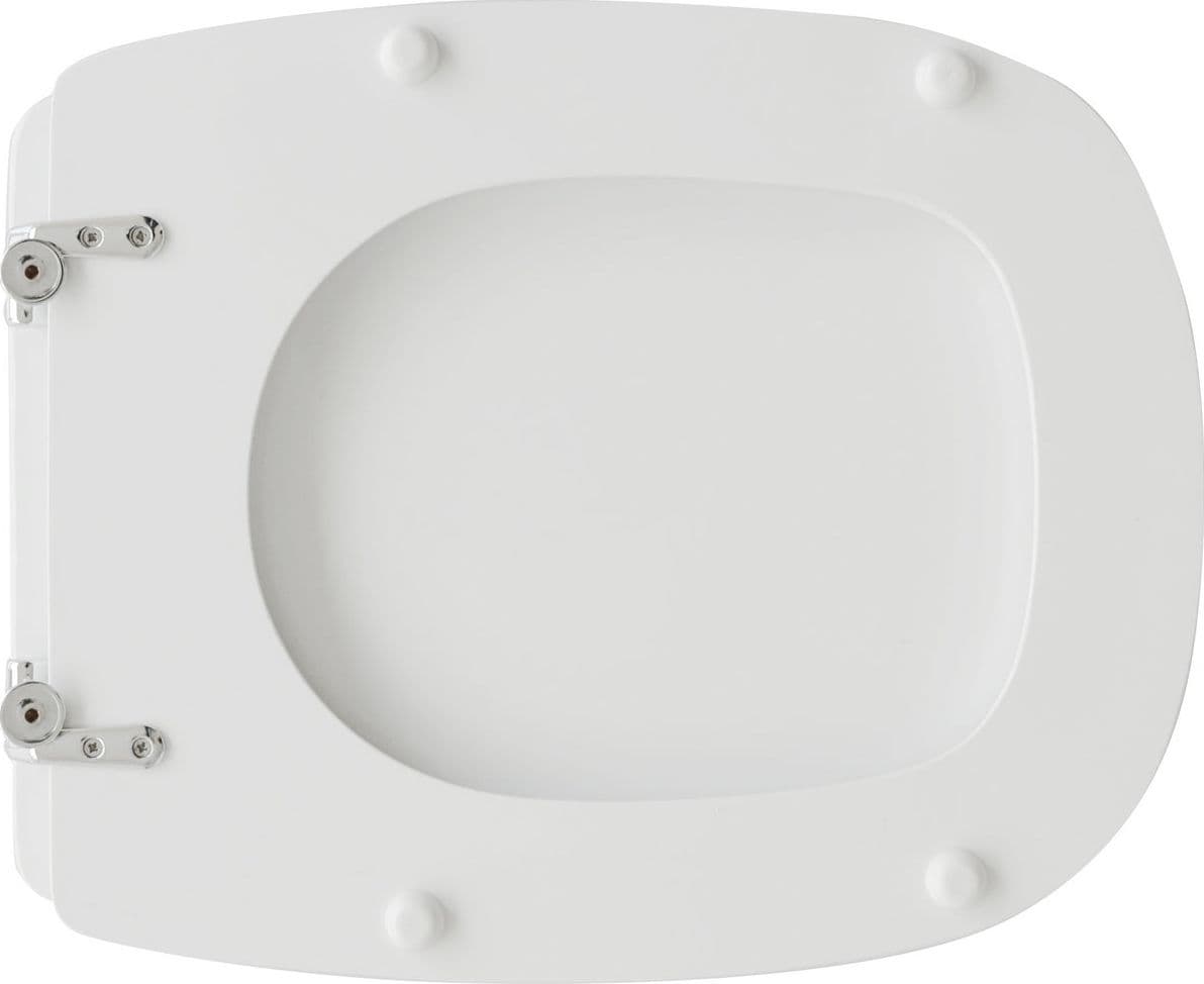 Sedile Wc Per Dolomite Vaso Fleo Bianco Forma 6- Bianco- Cw- Pezzi 1 in Sedili WC BricoGo - Marano di Napoli, commercioVirtuoso.it