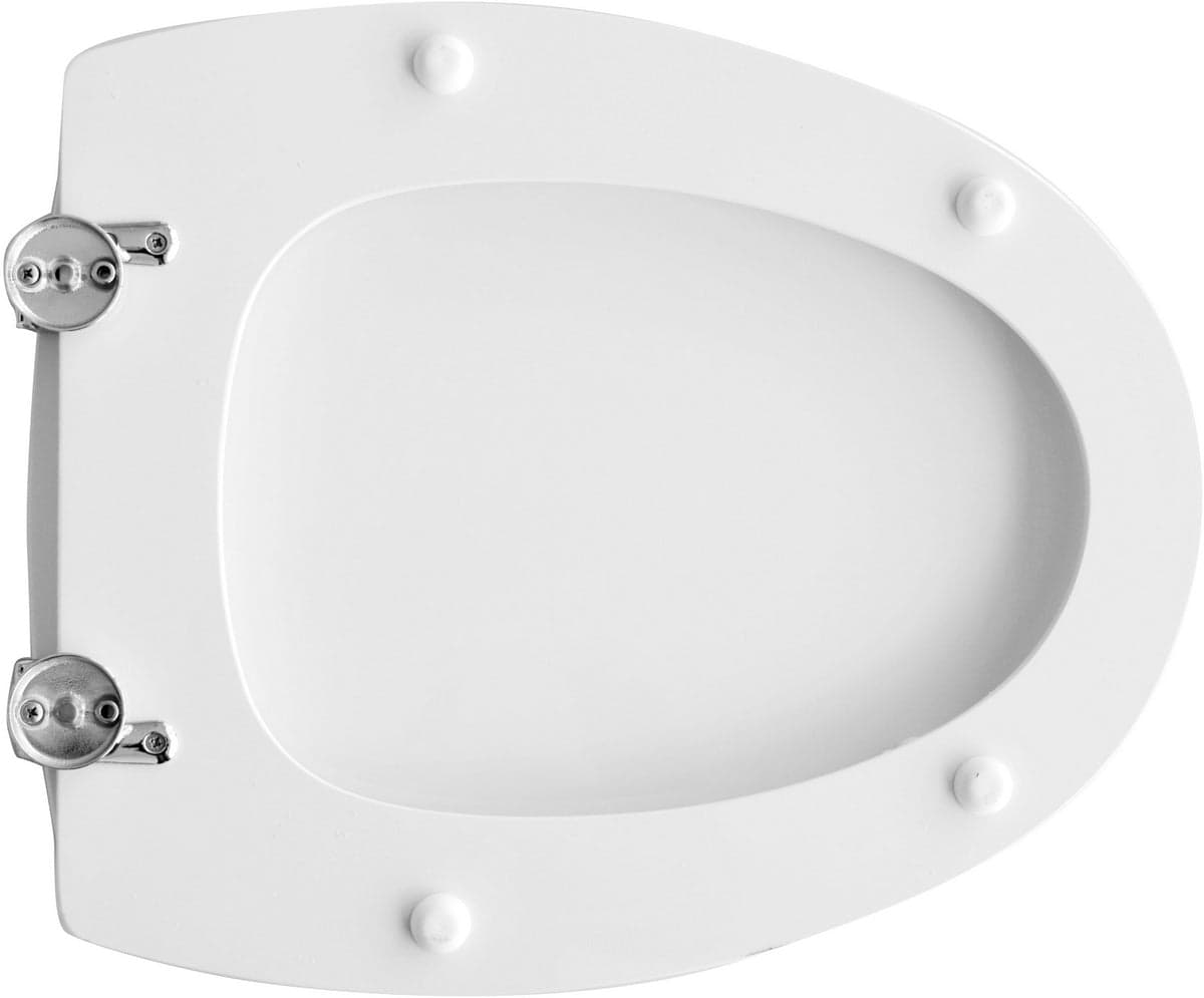 Sedile Wc Per Dolomite Vaso Novella Forma 4- Bianco- Cw- Pezzi 1 in Sedili WC BricoGo - Marano di Napoli, commercioVirtuoso.it