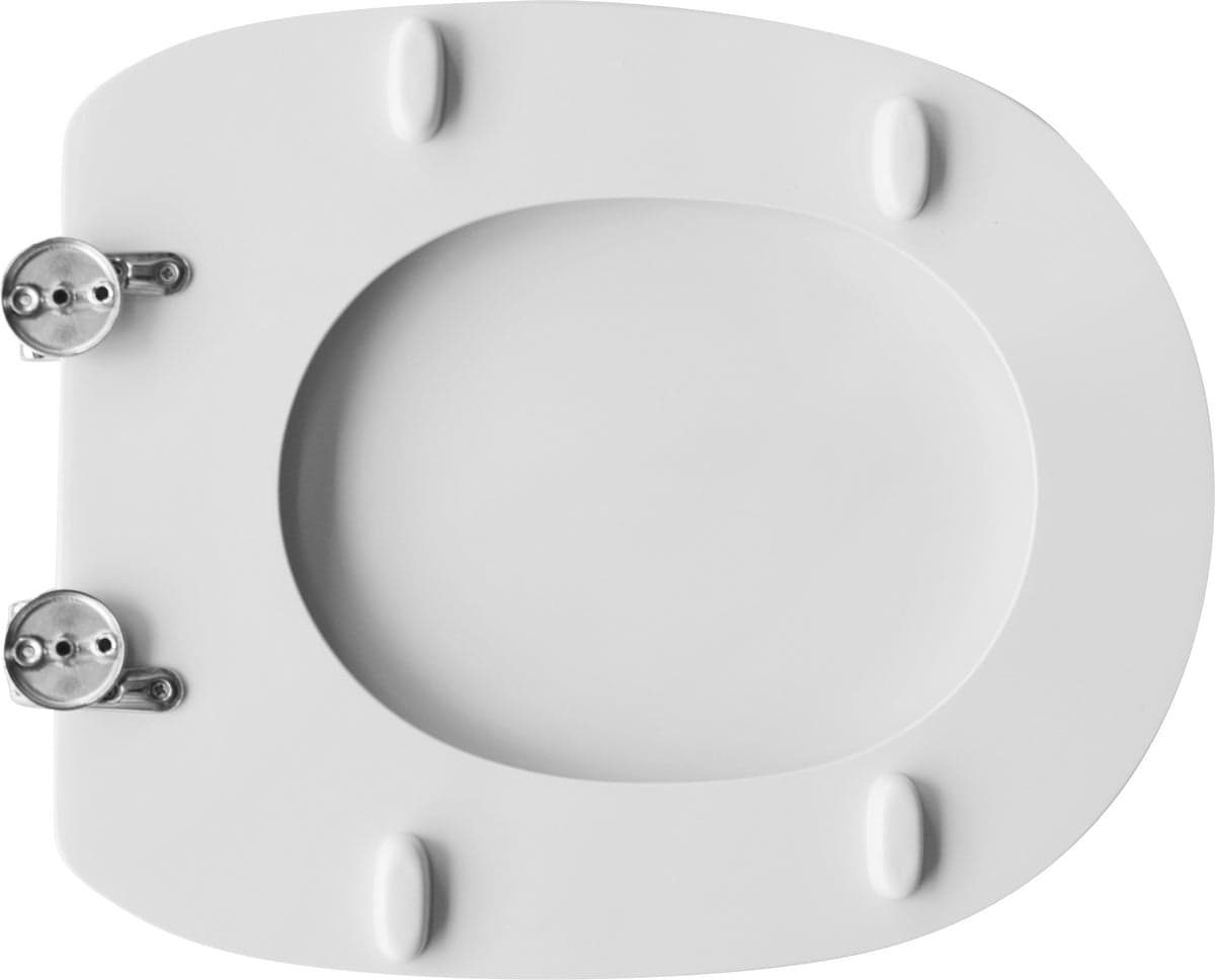 Sedile Wc Per Faleri Vaso Duetto Tondo Bianco Forma 6- Bianco- Cw- Pezzi 1 in Sedili WC BricoGo - Marano di Napoli, commercioVirtuoso.it
