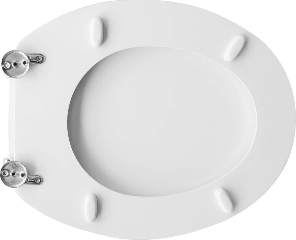 Sedile Wc Per Globo Vaso Arianna Bianco Forma 1- Bianco- Cw- Pezzi 1 in Sedili WC BricoGo - Marano di Napoli, commercioVirtuoso.it