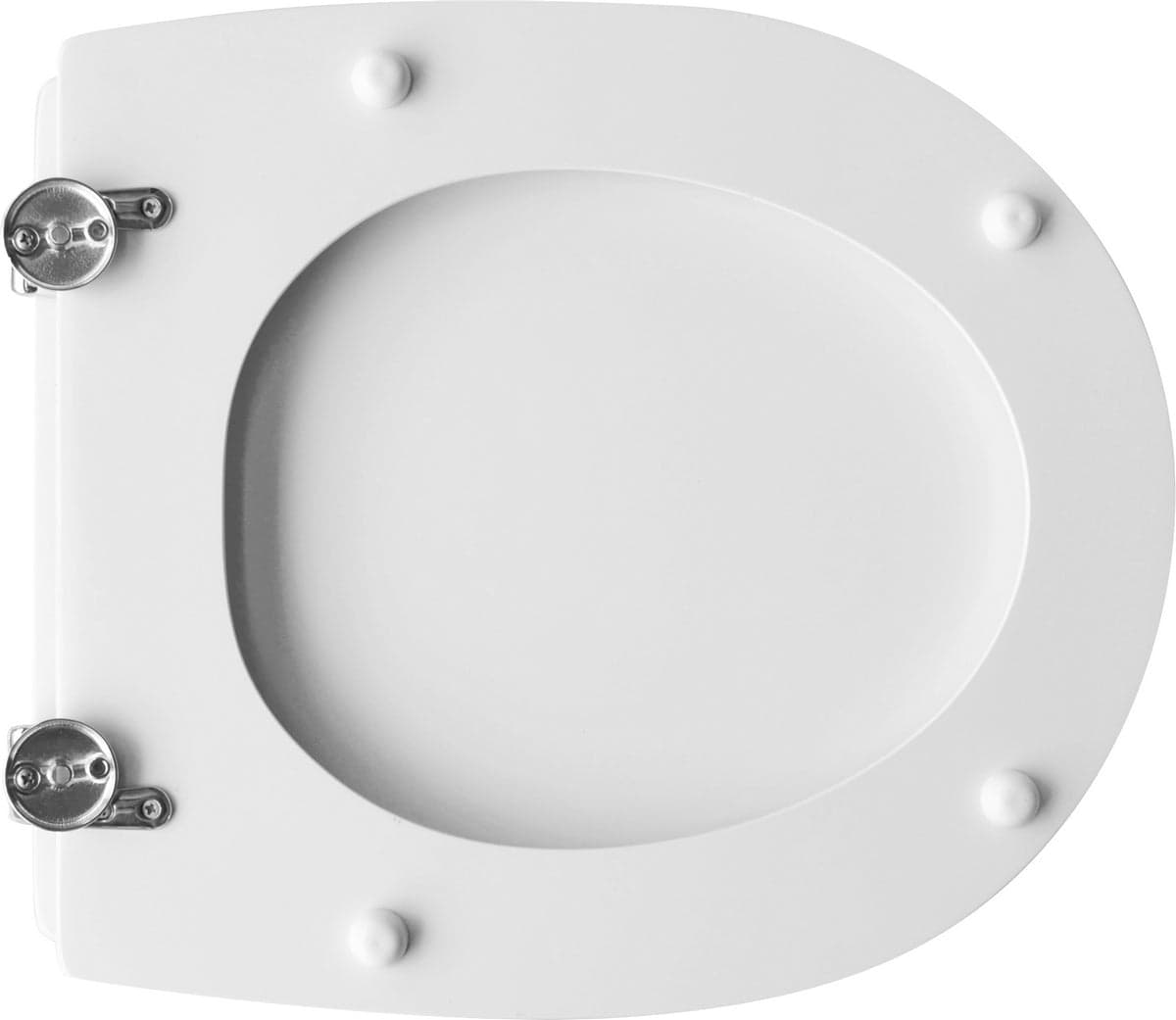Sedile Wc Per Globo Vaso Bowl Bianco Forma 5- Bianco- Cw- Pezzi 1 in Sedili WC BricoGo - Marano di Napoli, commercioVirtuoso.it