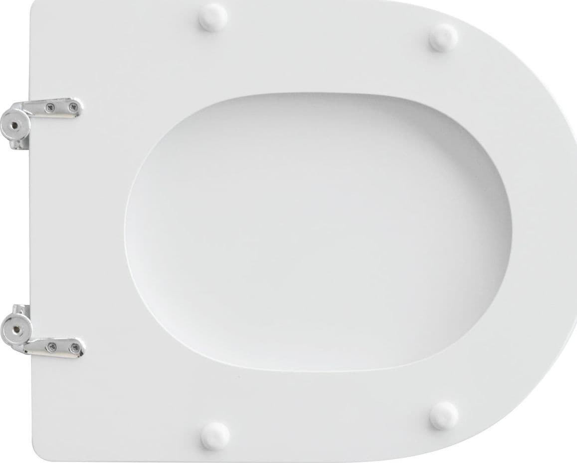 Sedile Wc Per Globo Vaso Misura Bianco Forma 7- Bianco- Cw- Pezzi 1 in Sedili WC BricoGo - Marano di Napoli, commercioVirtuoso.it