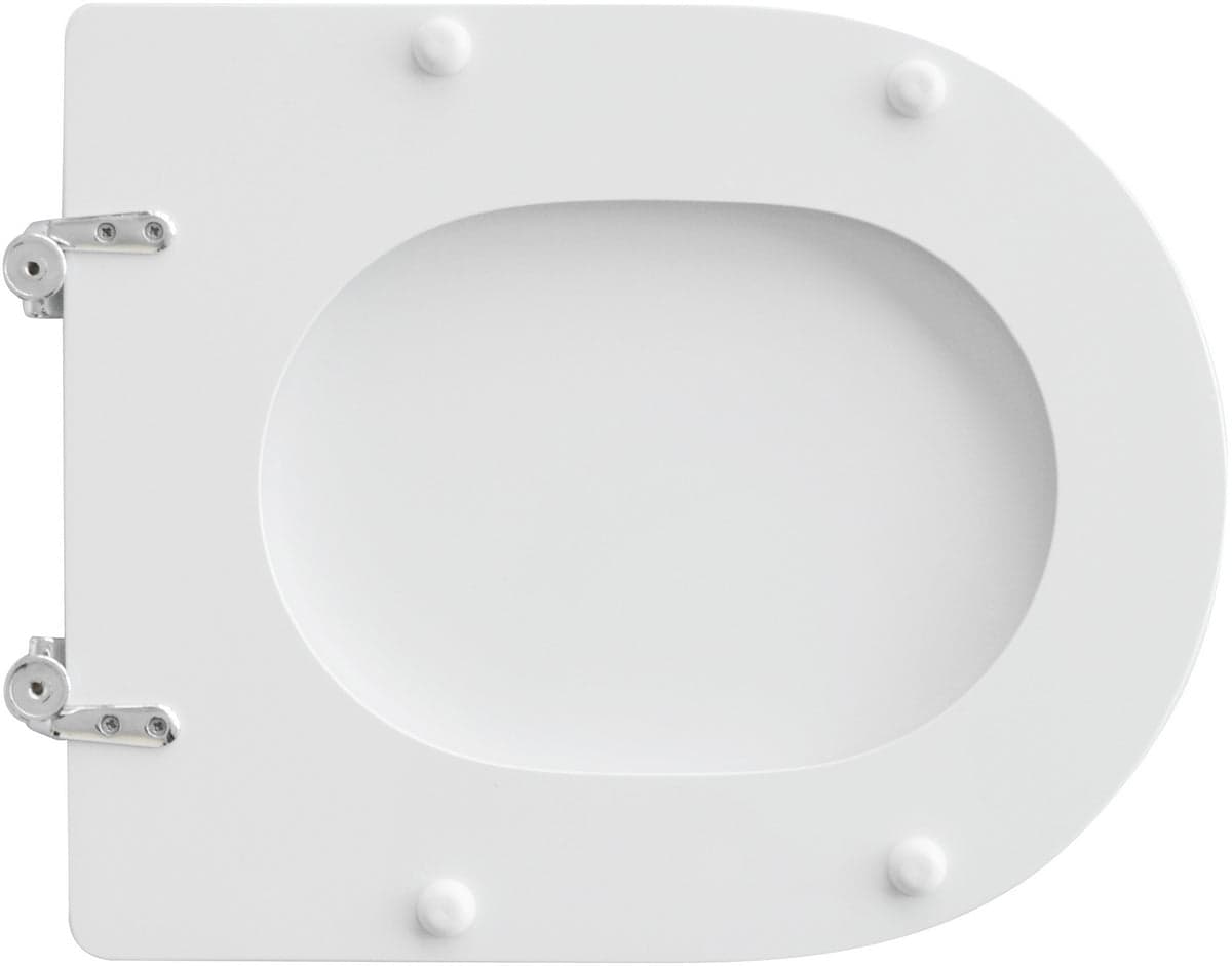 Sedile Wc Per Globo Vaso Misura Bianco Forma 7- Bianco- Cw- Pezzi 1 in Sedili WC BricoGo - Marano di Napoli, commercioVirtuoso.it