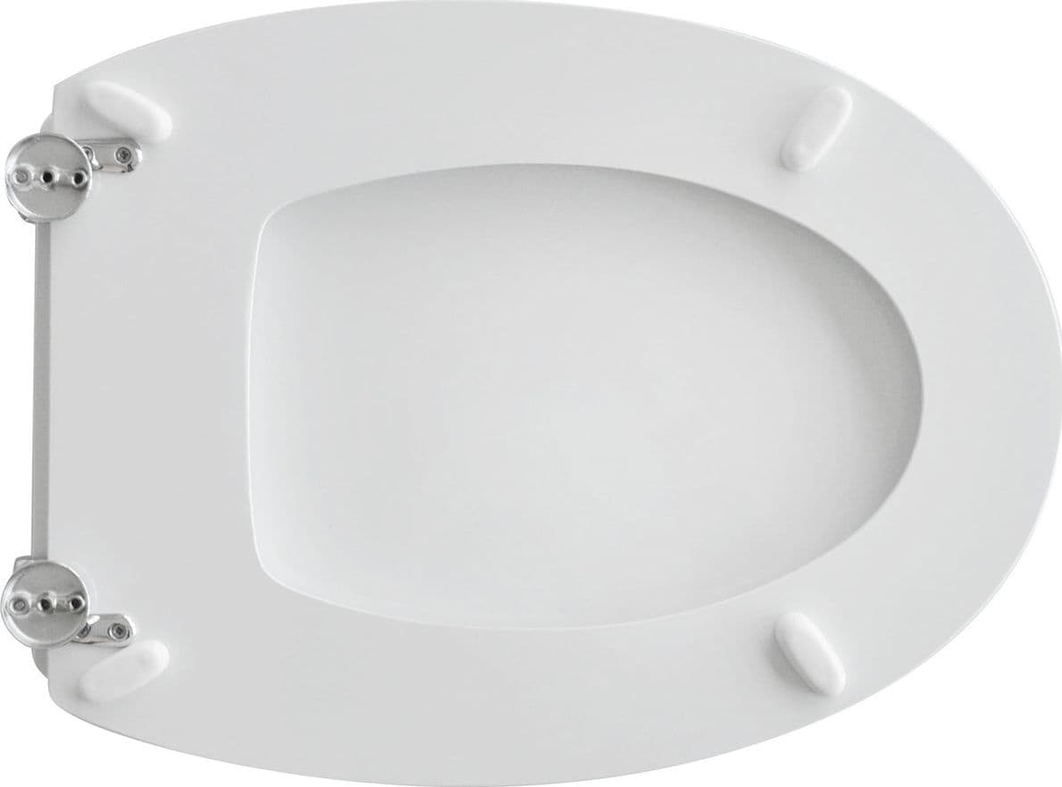 Sedile Wc Per Globo Vaso Ronda Forma 1- Bianco- Cw- Pezzi 1 in Sedili WC BricoGo - Marano di Napoli, commercioVirtuoso.it