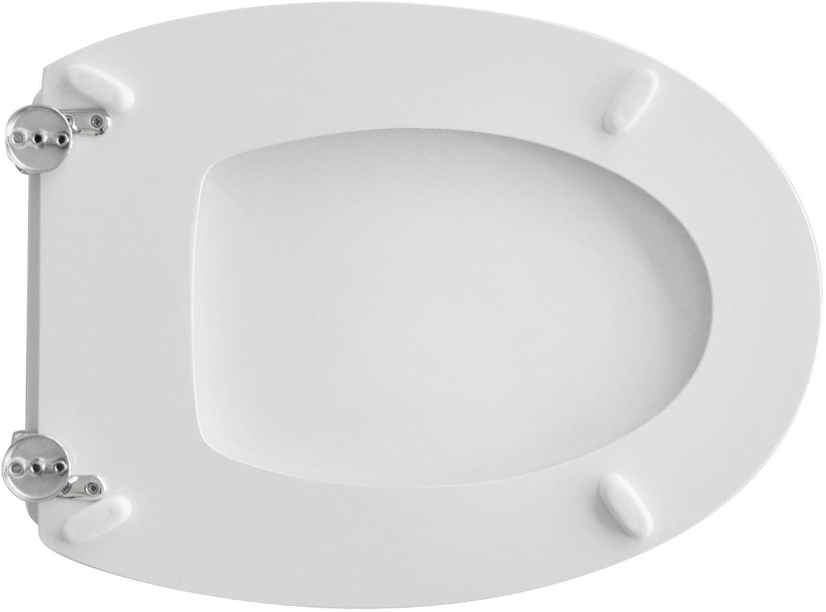 Sedile Wc Per Globo Vaso Ronda Forma 1- Bianco- Cw- Pezzi 1 in Sedili WC BricoGo - Marano di Napoli, commercioVirtuoso.it