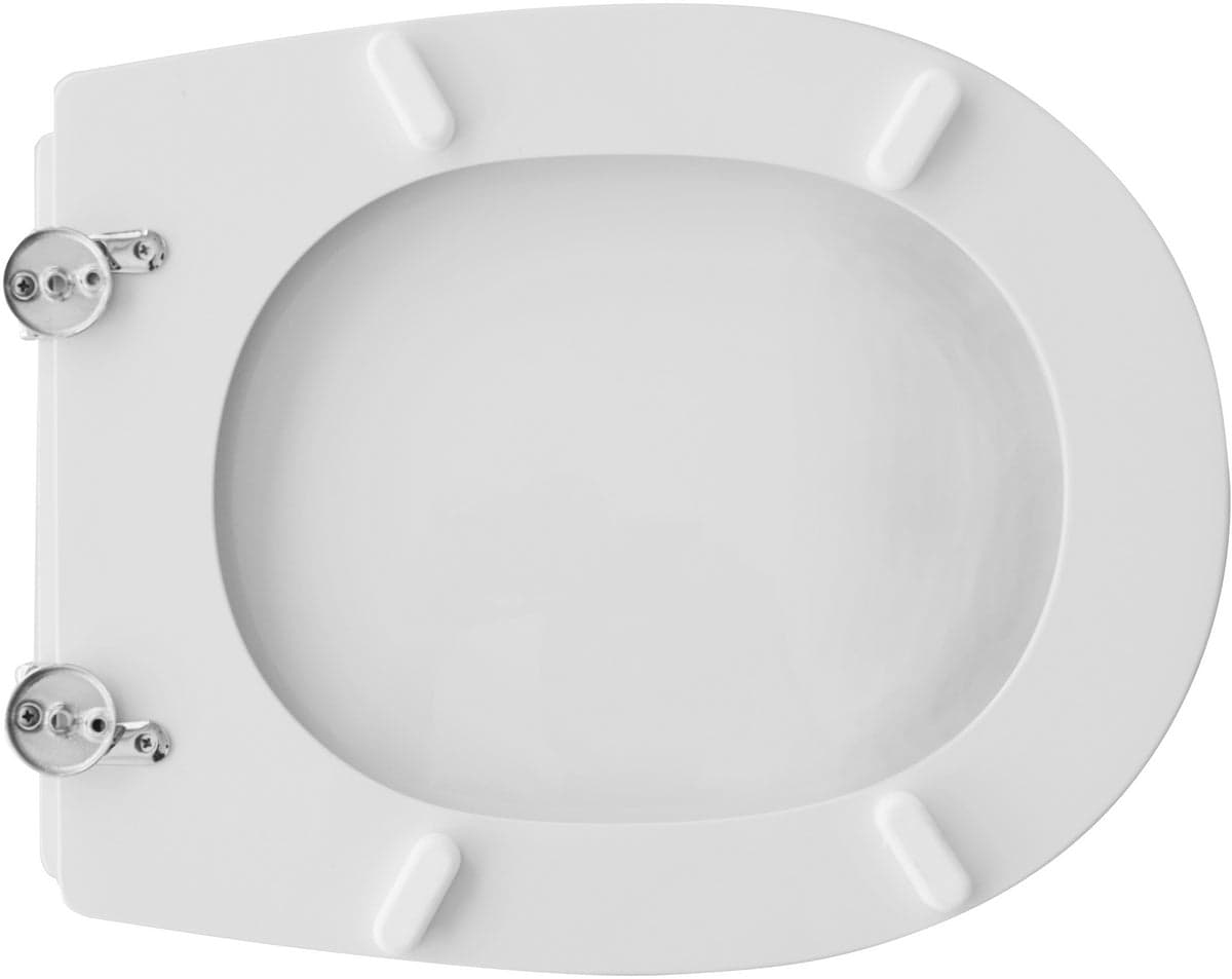 Sedile Wc Per Incea Vaso Luna Forma 6- Bianco- Cw- Pezzi 1 in Sedili WC BricoGo - Marano di Napoli, commercioVirtuoso.it