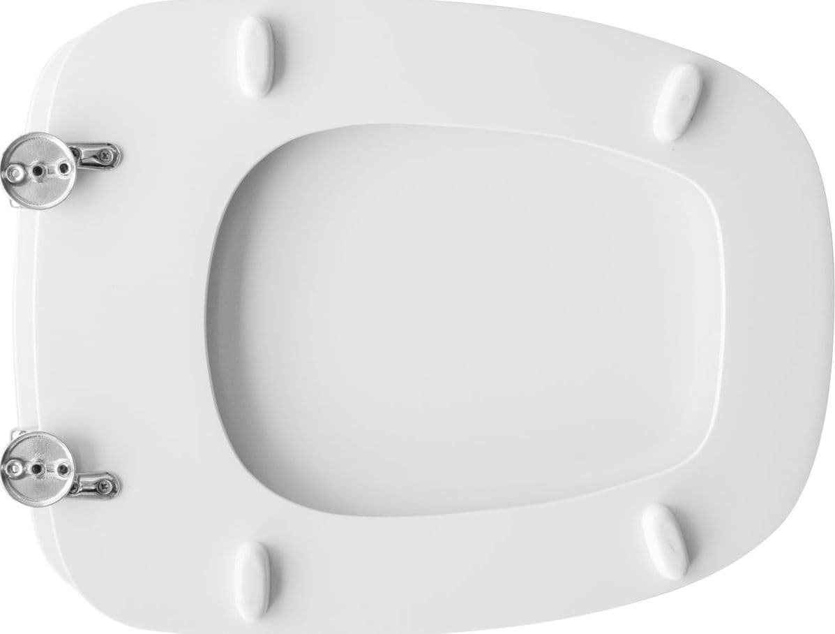 Sedile Wc Per Kerasan Vaso Brio Bianco Forma 3- Bianco- Cw- Pezzi 1 in Sedili WC BricoGo - Marano di Napoli, commercioVirtuoso.it