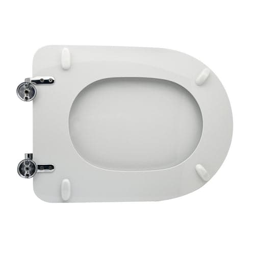 Sedile Wc Per Scic Vaso Donna Forma 7- Bianco - Cerniere A Passanti- Cw- Pezzi 1 in Sedili WC BricoGo - Marano di Napoli, commercioVirtuoso.it