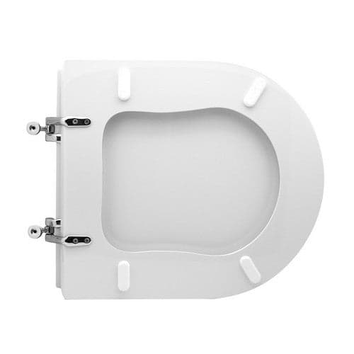 Sedile Wc Per Sanitosco Vaso Free Chiuso Forma 7- Bianco - Cerniere A Passanti- Cw- Pezzi 1 in Sedili WC BricoGo - Marano di Napoli, commercioVirtuoso.it