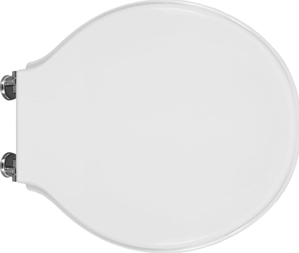 Sedile Wc Senesi Per Vaso Lutezia Forma 2- Bianco - Cerniere A Passanti- Cw- Pezzi 1 in Sedili WC BricoGo - Marano di Napoli, commercioVirtuoso.it