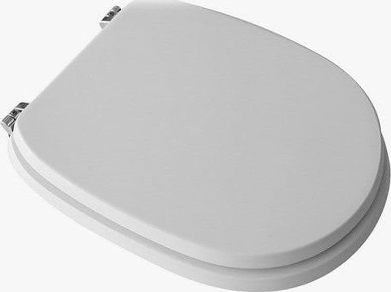 Sedile Wc Per Vitruvit Vaso Alba Forma 6- Bianco - Cerniere A Passanti- Cw- Pezzi 1 in Sedili WC BricoGo - Marano di Napoli, commercioVirtuoso.it