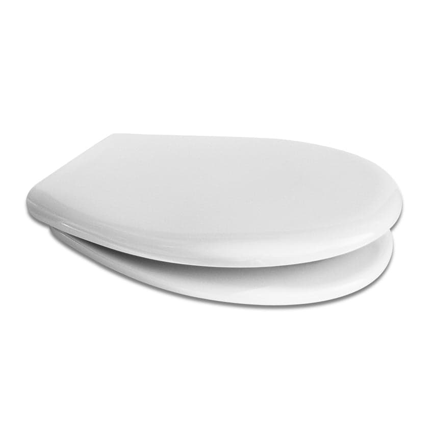 Sedile Wc Termoindurente Mod. D031 Doppia Cerniera Forma 1- Bianco- Dh- Pezzi 1 in Sedili WC BricoGo - Marano di Napoli, commercioVirtuoso.it