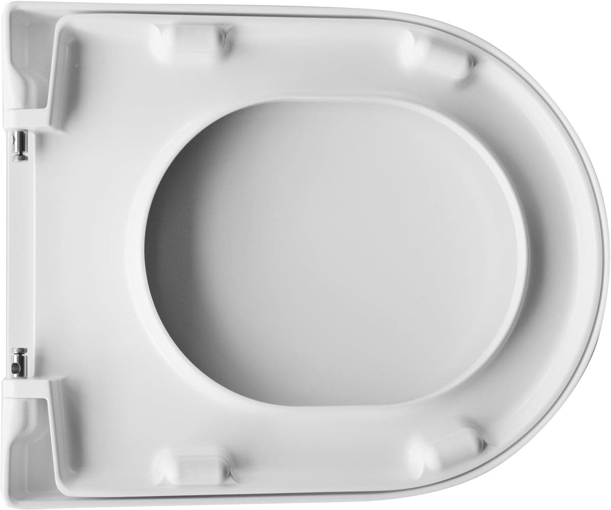Sedile Wc Termoindurente Modello Dianter 1 Forma 7- Bianco Soft-Close- Dh- Pezzi 1 in Sedili WC BricoGo - Marano di Napoli, commercioVirtuoso.it