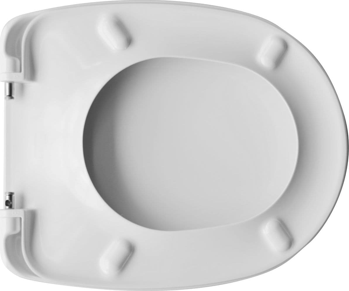 Sedile Wc Termoindurente Modello Dianter 3 Forma 6- Bianco- Dh- Pezzi 1 in Sedili WC BricoGo - Marano di Napoli, commercioVirtuoso.it