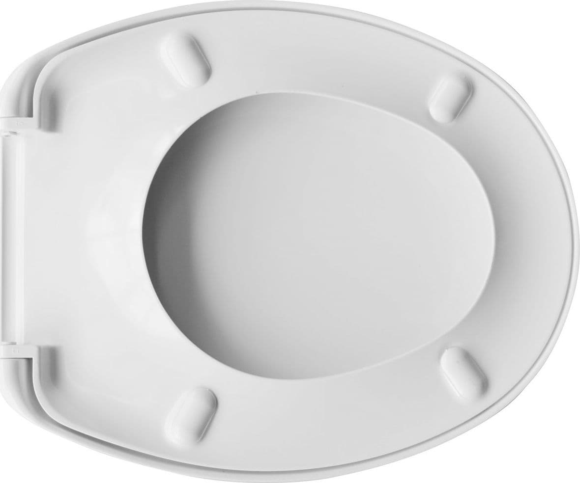 Sedile Wc Termoindurente Modello Dianter 5 Forma 1- Bianco Soft-Close- Dh- Pezzi 1 in Sedili WC BricoGo - Marano di Napoli, commercioVirtuoso.it