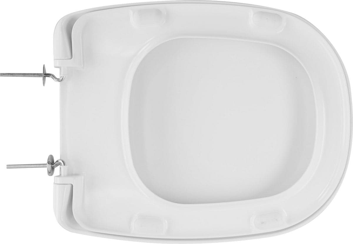 Sedile Wc Termoindurente Modello Dianter 7 Forma 6- Bianco- Dh- Pezzi 1 in Sedili WC BricoGo - Marano di Napoli, commercioVirtuoso.it