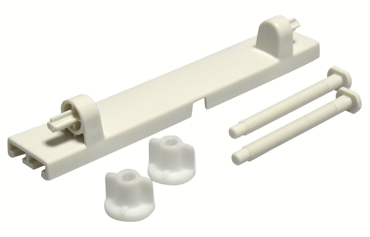 Set Ricambio Per Sedile Wc Modello Etna- Bianco- Cr- Pezzi 1 in Sedili WC BricoGo - Marano di Napoli, commercioVirtuoso.it