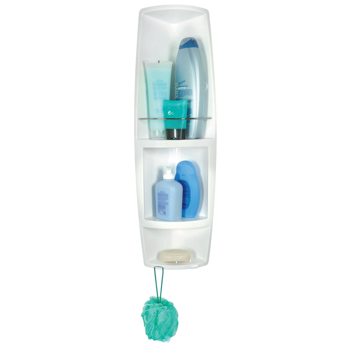 Angoliera Per Doccia Modello Airone Bianca- Cm 16X16X H. 70- Dh- Pezzi 1 in Mensole bagno BricoGo - Marano di Napoli, commercioVirtuoso.it