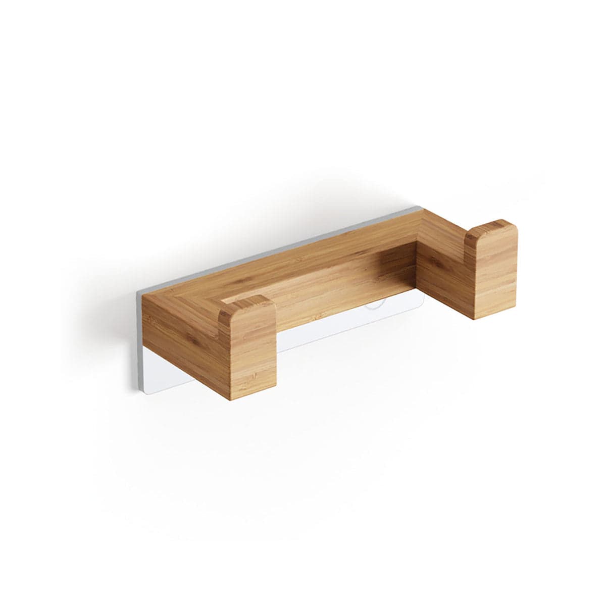 Appendino Doppio Bamboo- Bambù - L. 95 Mm- Samo- Pezzi 1 in Appendiabiti a parete BricoGo - Marano di Napoli, commercioVirtuoso.it