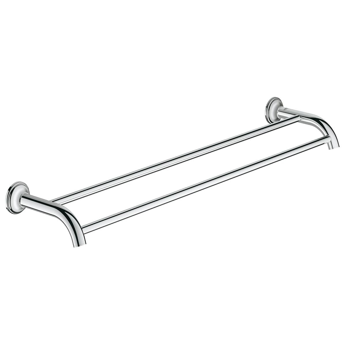 Porta Salviette Doppio Essentials Authentic- Cromo- Grohe- Pezzi 1 in Portasciugamani da parete BricoGo - Marano di Napoli, commercioVirtuoso.it