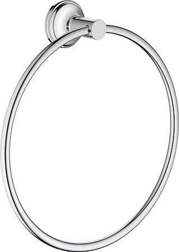 Porta Salviette Ad Anello Essentials Authentic- Cromo- Grohe- Pezzi 1 in Anelli portasciugamani BricoGo - Marano di Napoli, commercioVirtuoso.it