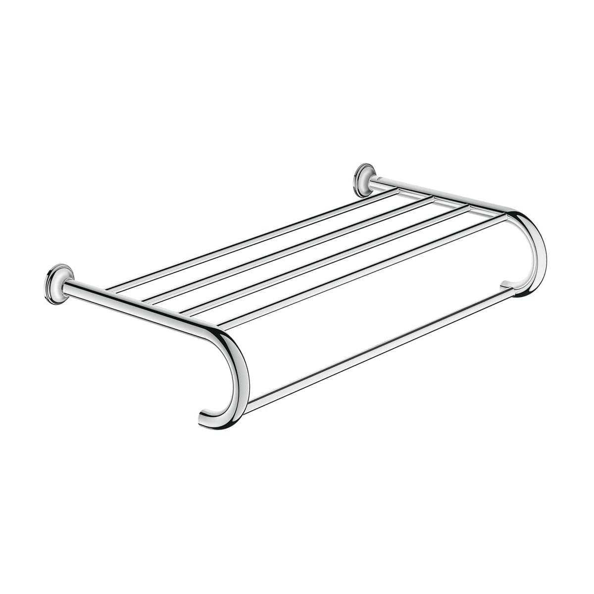 Porta Salviette Con Mensola Essentials Authentic- Cromo- Grohe- Pezzi 1 in Portasciugamani da parete BricoGo - Marano di Napoli, commercioVirtuoso.it
