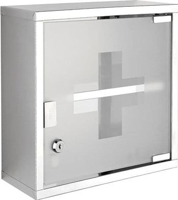 Armadietto Farmacia Mayday INOX Cromo Metaform 27 cm x H 28.5 x 12