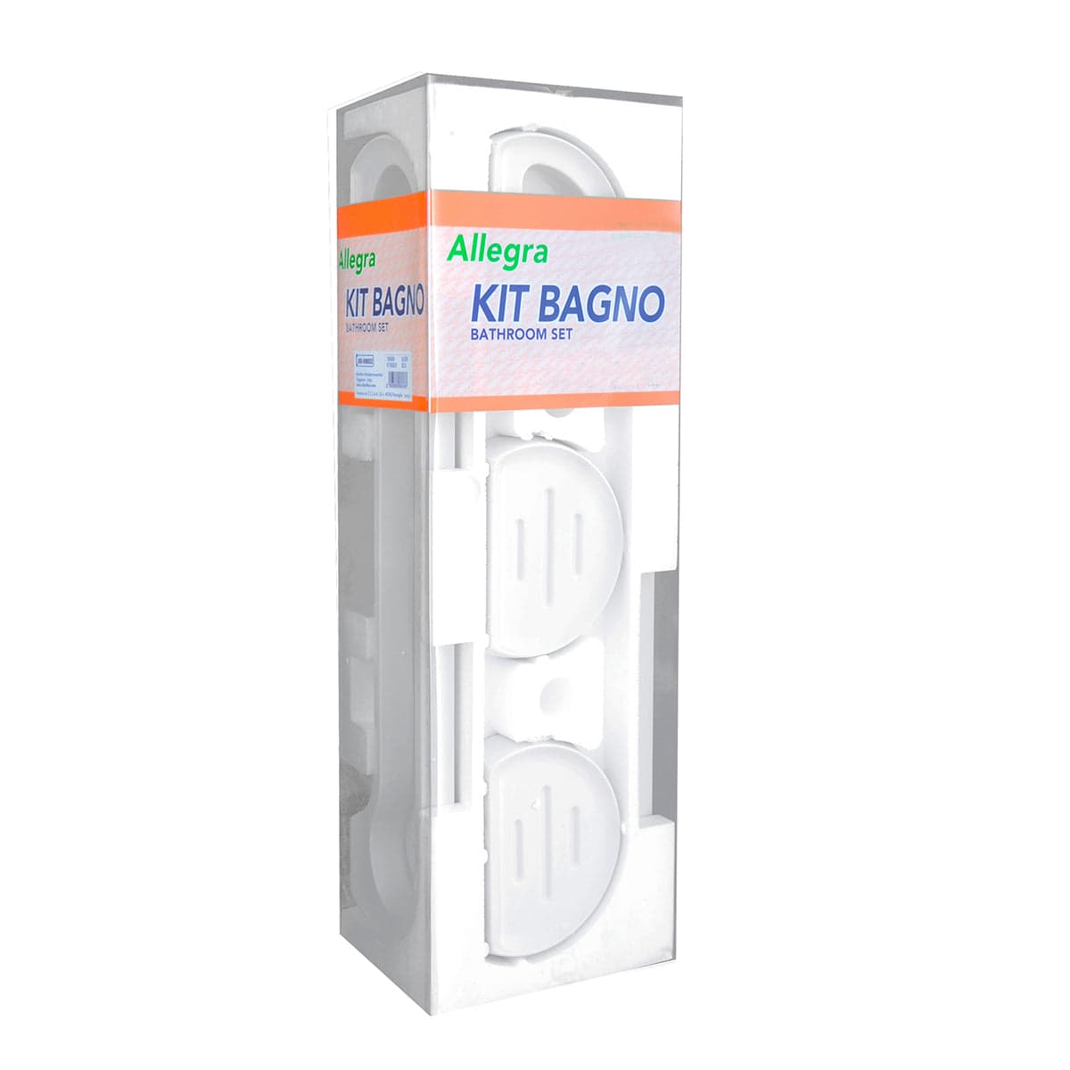 Set Accessori Bagno 8 Pezzi Serie Allegra- Bianco- Metaf- Pezzi 1 in Set di accessori per il bagno BricoGo - Marano di Napoli, commercioVirtuoso.it