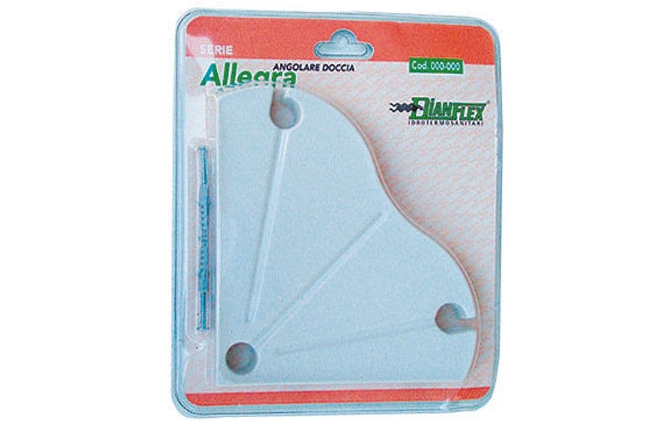 Porta Sapone Angolare Serie Allegra- Bianco- Metaf- Pezzi 1 in Mensole BricoGo - Marano di Napoli, commercioVirtuoso.it