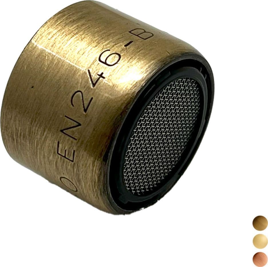 Aeratore Con Filtro Femmina 22X1- F 22X1 - Bronzato- Debor- Pezzi 1 in Aeratori BricoGo - Marano di Napoli, commercioVirtuoso.it