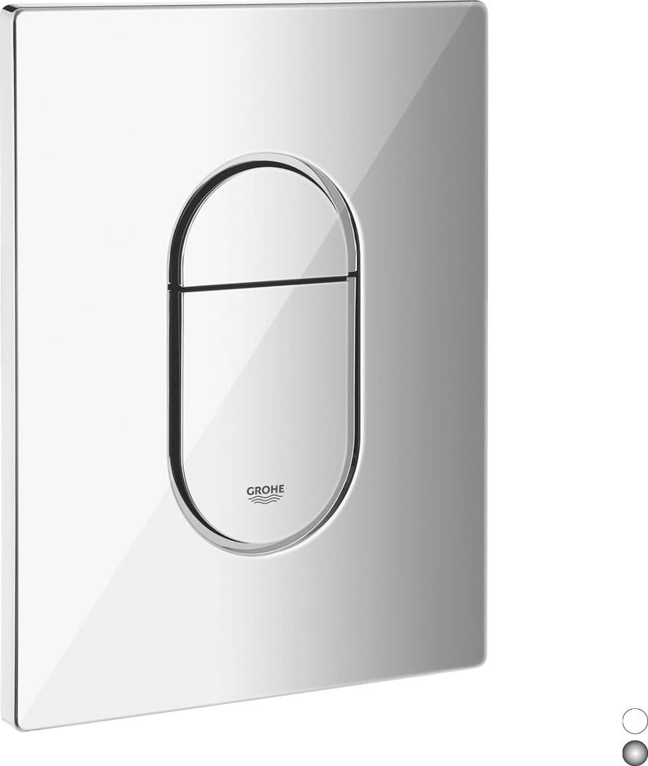 Placca Modello Arena Cosmopolitan Grohe- Bianca- Grohe- Pezzi 1 in Serbatoi igienici BricoGo - Marano di Napoli, commercioVirtuoso.it