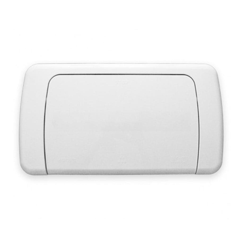 Placca Per Cassetta Idrobox Mono Bianco- Bianca- Its- Pezzi 1 in Placche per interruttori BricoGo - Marano di Napoli, commercioVirtuoso.it