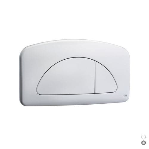 PLACCA DUAL PER CASSETTE DIAMANTE E GIADA- Cromo- OLIVE- pezzi 1