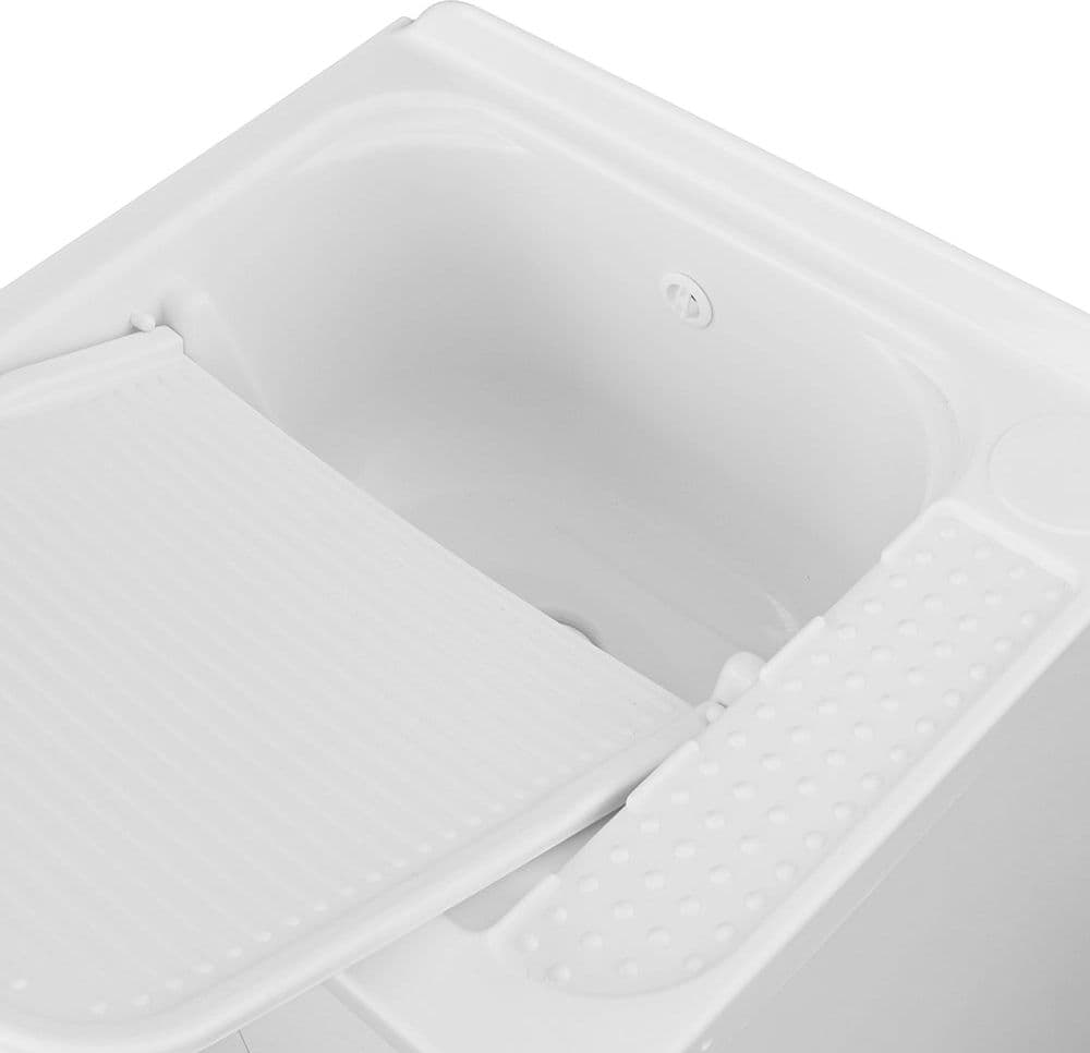 Lavatoio Con Mobile In Idrofugo- L Cm. 60 X P Cm. 50 (2 Ante)- Dh- Pezzi 1 in Lavandini di lavanderia e pluriuso BricoGo - Marano di Napoli, commercioVirtuoso.it