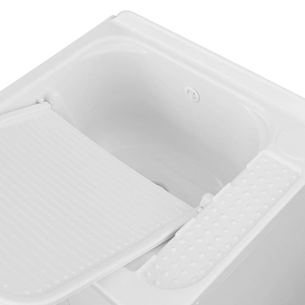 Lavatoio Con Mobile In Idrofugo- L Cm. 60 X P Cm. 60 (2 Ante)- Dh- Pezzi 1 in Lavandini di lavanderia e pluriuso BricoGo - Marano di Napoli, commercioVirtuoso.it