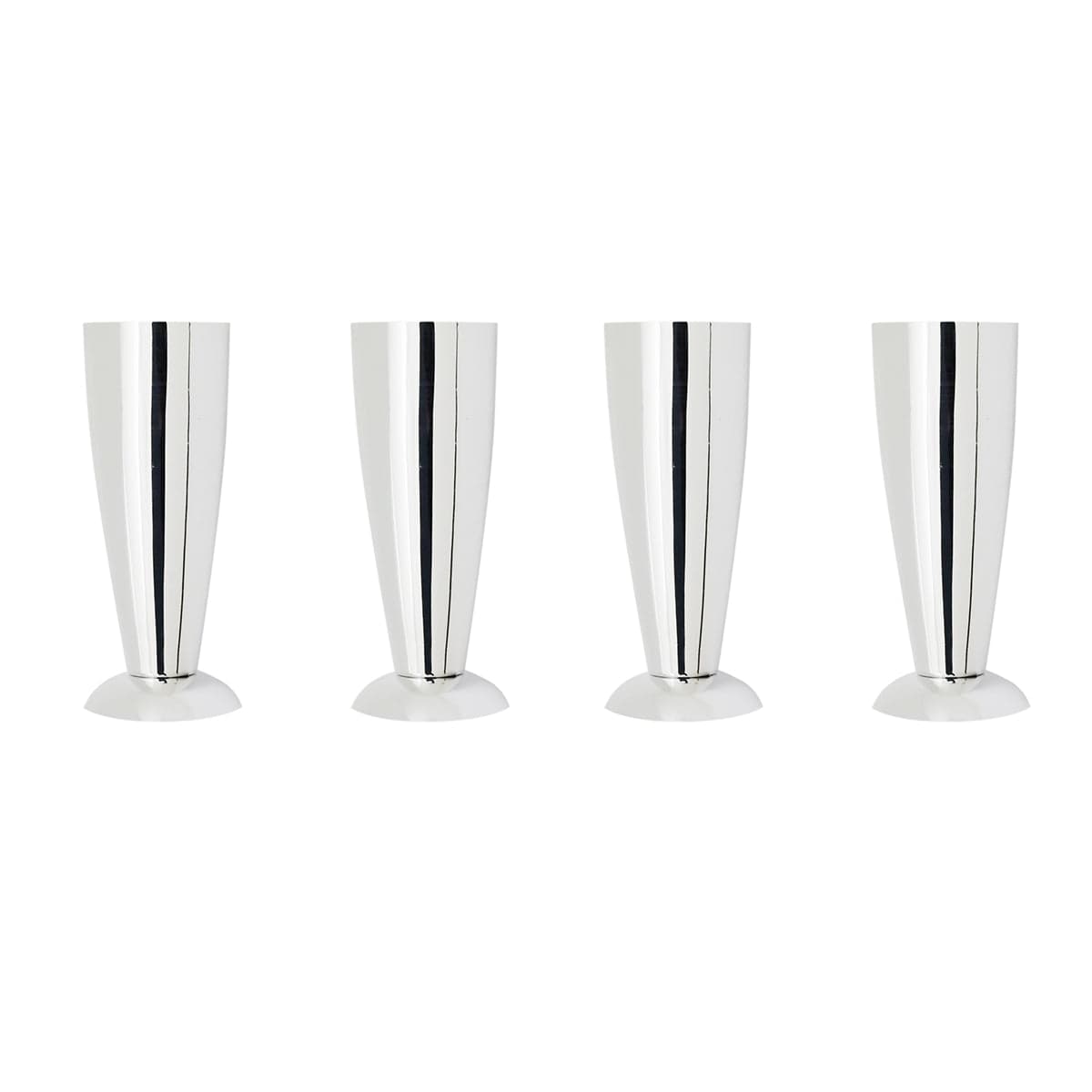 4 Pz Piedini Per Lavatoi- Cromo H. 13 Cm- Dh- Pezzi 1 in Gambe per mobili BricoGo - Marano di Napoli, commercioVirtuoso.it