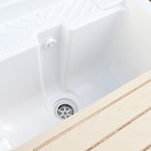 Lavatoio Con Mobile In Nobilitato Idrorepellente Idrofugo- L Cm. 60 X P Cm. 50- Dh- Pezzi 1 in Lavandini di lavanderia e pluriuso BricoGo - Marano di Napoli, commercioVirtuoso.it