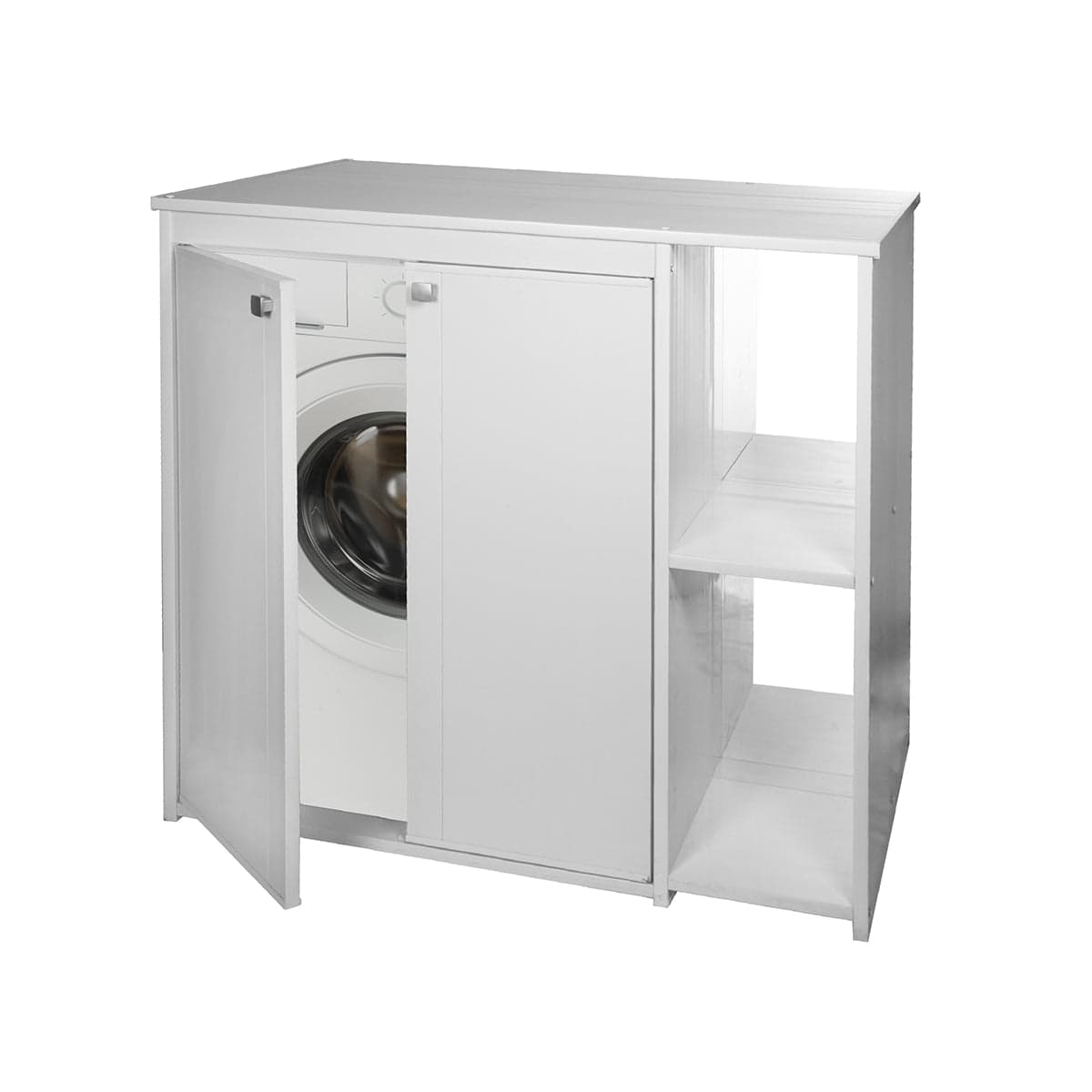 Mobile Coprilavatrice In Pvc C/Ante E Ripiani- 60 X 94,5 X H. 94 Cm- Dh- Pezzi 1 in Altri ricambi per lavatrici BricoGo - Marano di Napoli, commercioVirtuoso.it