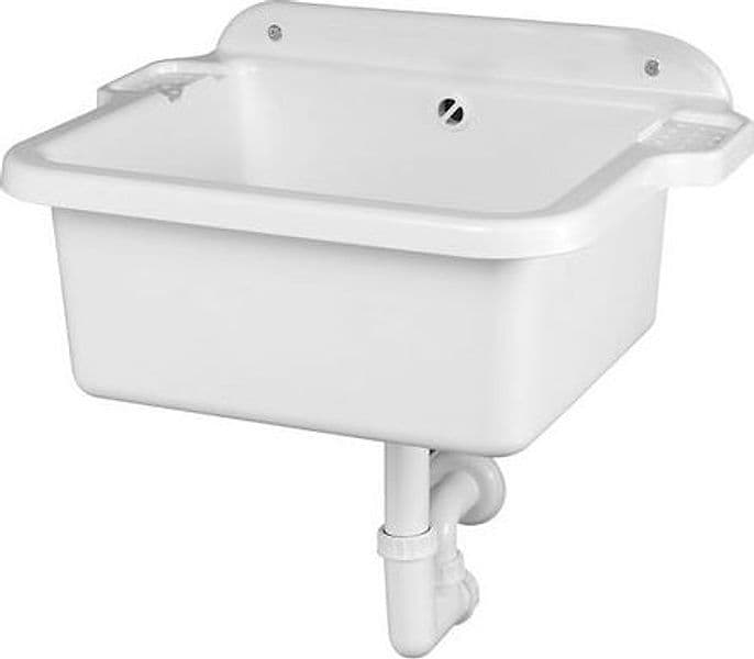 Vasca a Muro in Polipropilene Triop 58 cm x 45 x 28