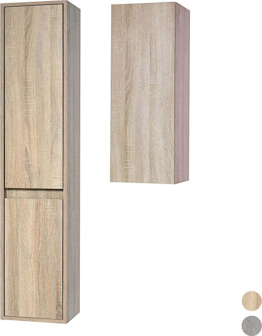 Colonna Bagno Sospesa Congrazia- Rovere Beige Cm 80X30X25- Dh- Pezzi 1 in Mobili a colonna BricoGo - Marano di Napoli, commercioVirtuoso.it