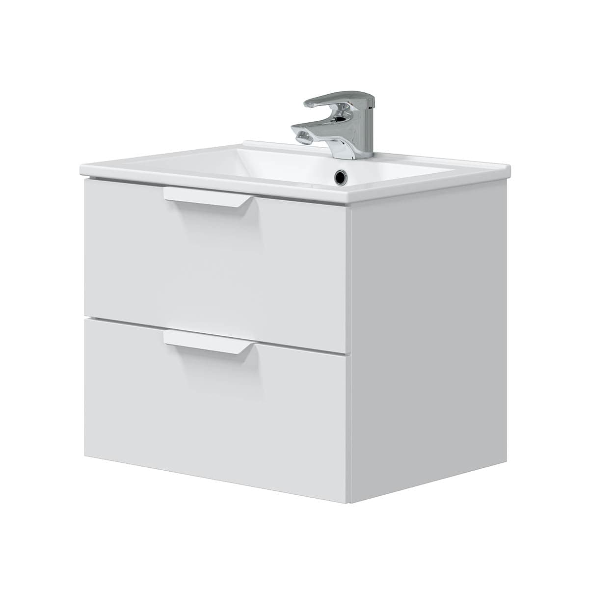 Mobile Bagno Sospeso One (Da Montare)- Cm 50 X 60 X 45 Bianco Lucido- Dh- Pezzi 1 in Mobili a muro BricoGo - Marano di Napoli, commercioVirtuoso.it