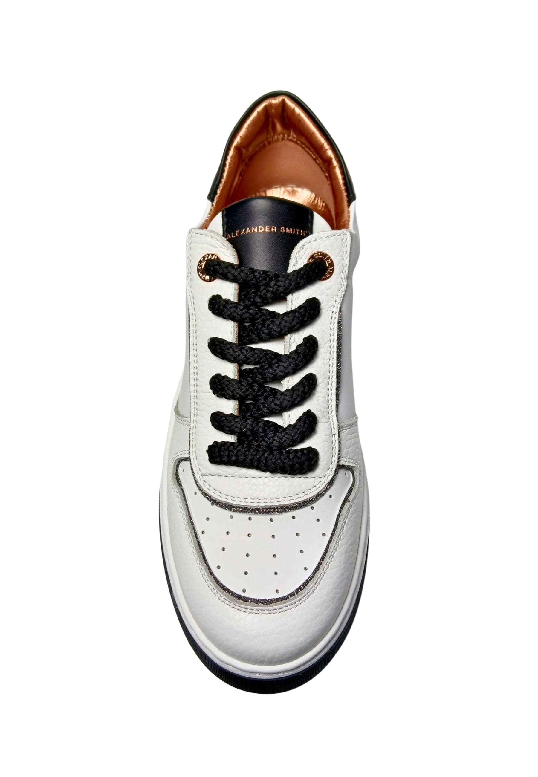 ALEXANDER SMITH Scarpe Donna Alexander Smith Harrow Woman-White Black da donna in Sneaker casual Drestige - Casamassima, commercioVirtuoso.it