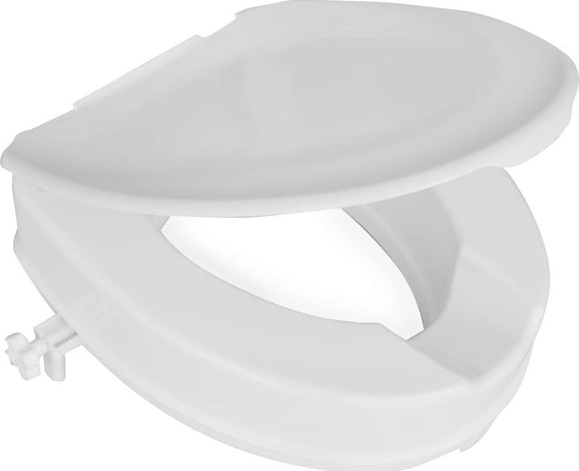 Ciambella Alzawater Universale Rialzata Con Coperchio Victor- Bianco- Dh- Pezzi 1 in Rialzi per WC BricoGo - Marano di Napoli, commercioVirtuoso.it