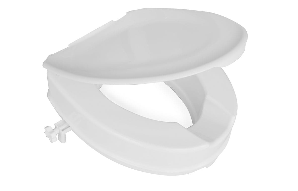 Ciambella Alzawater Universale Rialzata Con Coperchio Victor- Bianco- Dh- Pezzi 1 in Rialzi per WC BricoGo - Marano di Napoli, commercioVirtuoso.it