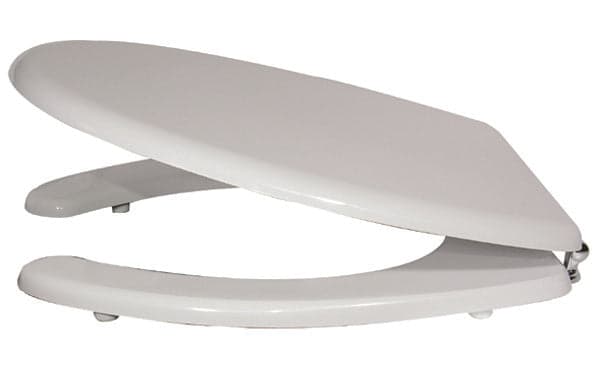 Sedile Wc Legno Laccato Bianco Universale Gabriel- Bianco- Cw- Pezzi 1 in Sedili WC BricoGo - Marano di Napoli, commercioVirtuoso.it