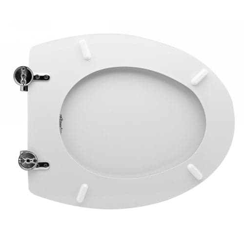 Sedile Wc Per Vaso Terza Eta' New- Bianco Cerniere A Passanti- Dh- Pezzi 1 in Sedili WC BricoGo - Marano di Napoli, commercioVirtuoso.it