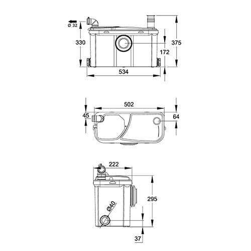 Trituratore Watersan Ws3- Watem- Pezzi 1 in Pompe per fognature BricoGo - Marano di Napoli, commercioVirtuoso.it