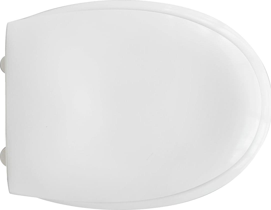 Sedile Wc In Abs Karla Con Cerniere In Acciaio Inox- Bianco- Rak- Pezzi 1 in Sedili WC BricoGo - Marano di Napoli, commercioVirtuoso.it