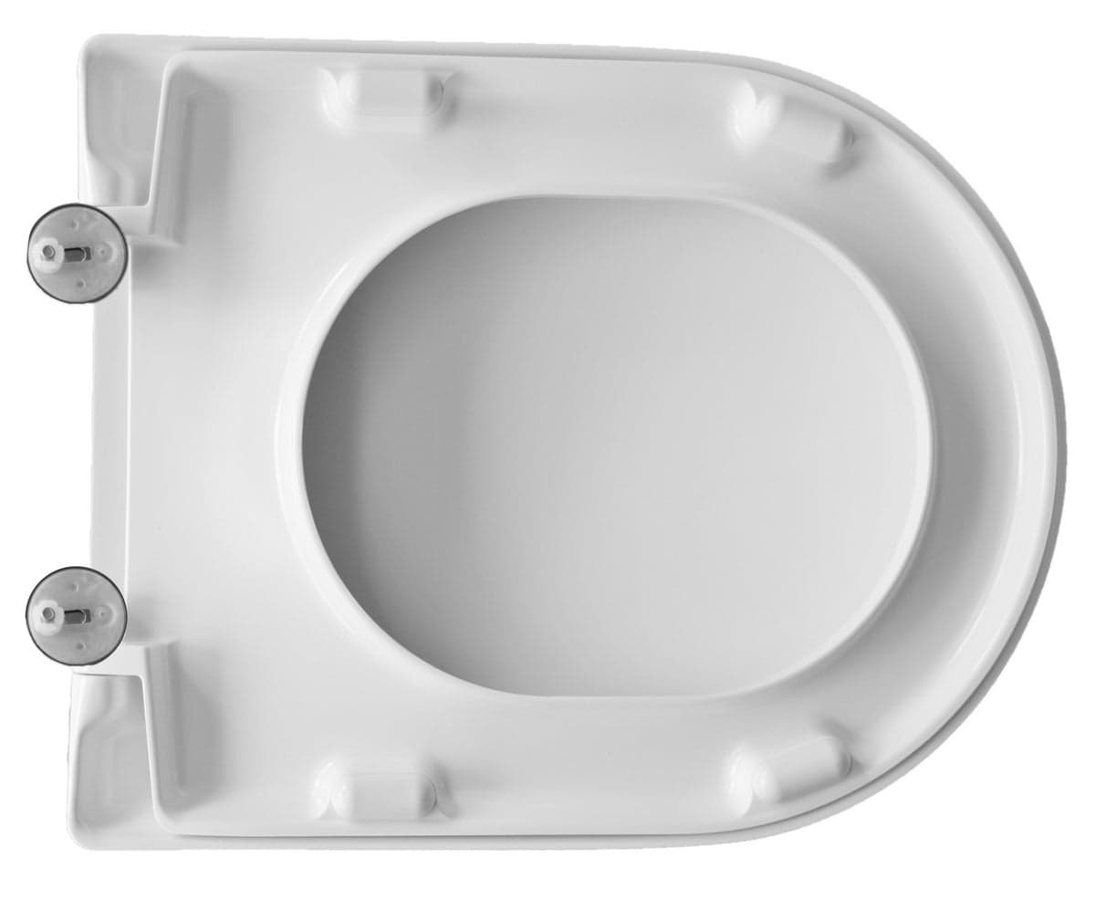 Sedile Wc Per Vaso Compact/Ninfea- Bianco- Rak- Pezzi 1 in Sedili WC BricoGo - Marano di Napoli, commercioVirtuoso.it