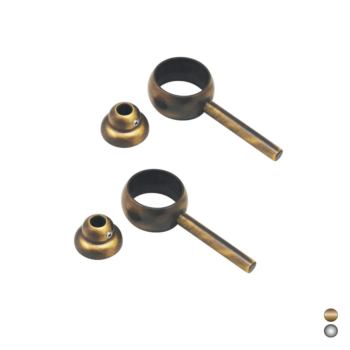 2 Pz Anelli Reggitubo- Bronzo- Dh- Pezzi 1 in Sigillanti BricoGo - Marano di Napoli, commercioVirtuoso.it
